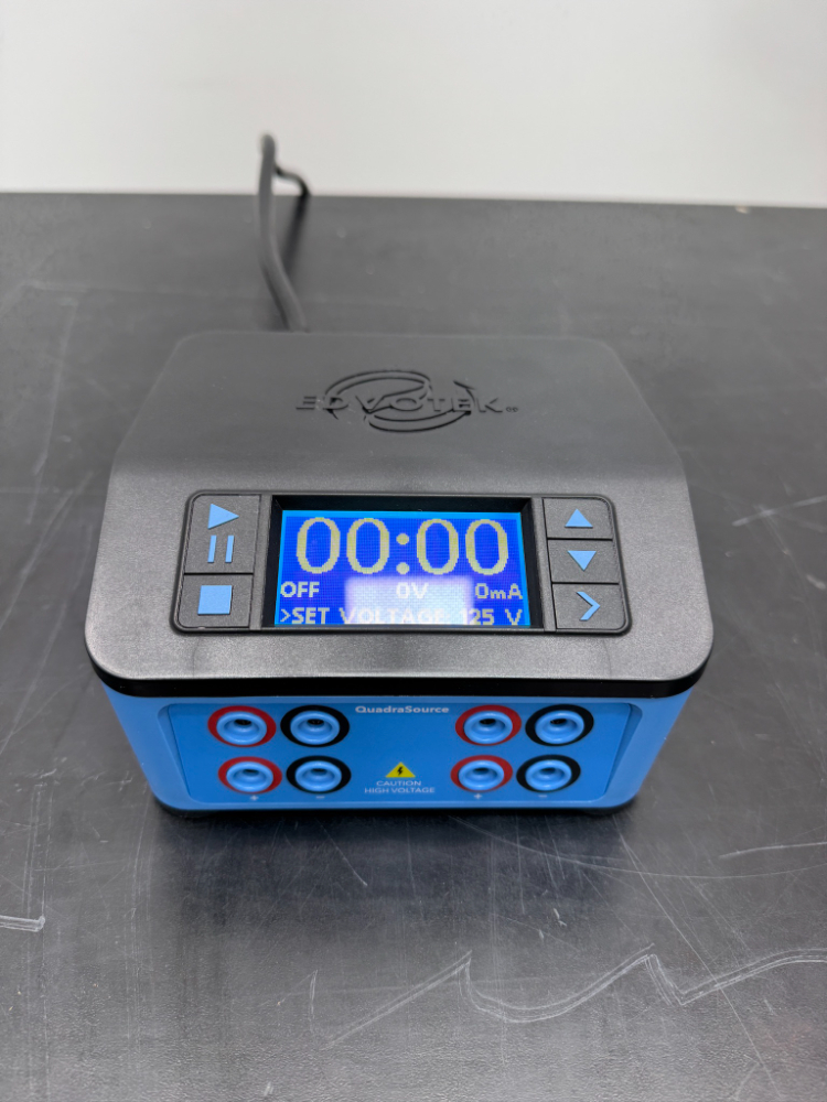 Image of New Edvotek QuadraSource Electrophoresis Power Supply